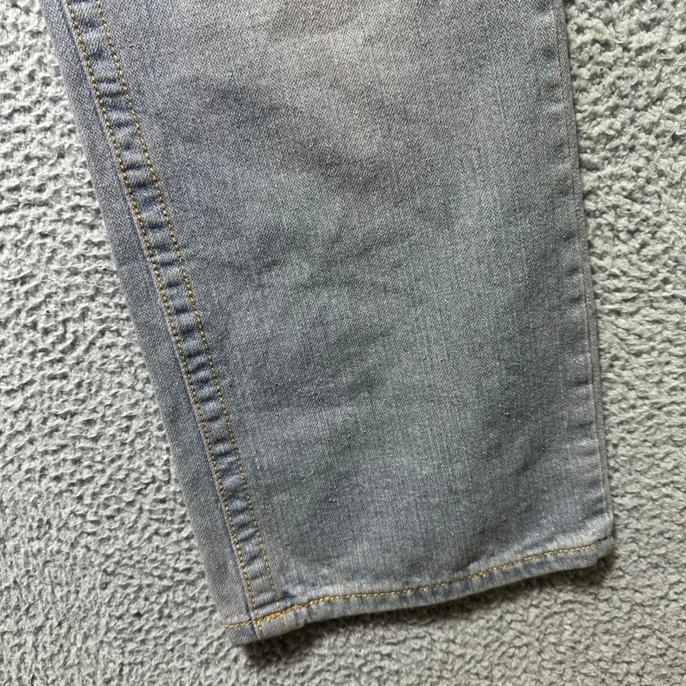 True Religion Billy Super T Jeans Men‎ 34 USA Made Distressed Light Wash Flap